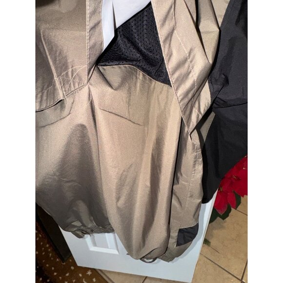 FootJoy DryJoys Golf Jacket L Lining Black/Taupe Mesh Lining Outdoor Windbreaker - Picture 11 of 14
